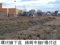環状線下流錦岡中継P場付近